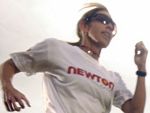 Newton : courir sur l'avant-pied