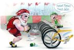 Le Pre Nol est un triathlte !
