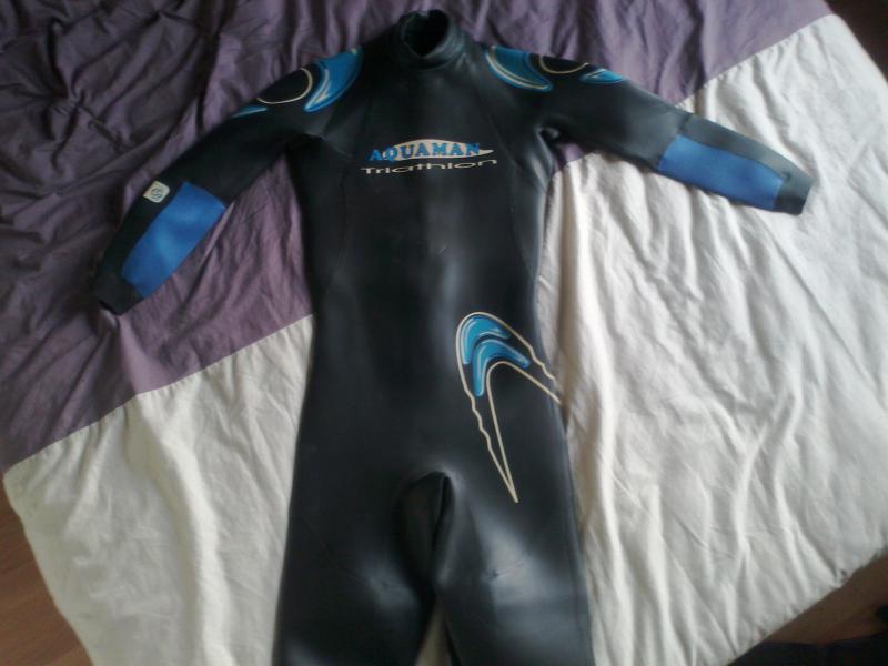 vends combinaison aquaman metall cell