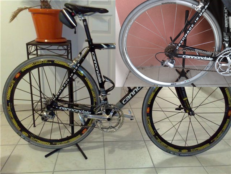 Cosmic carbone et Shimano R561