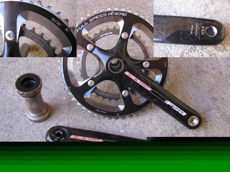 P�dalier carbone FSA SL-K Pro