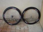 vend roues sonic hyper 50 mm a boyaux + sonic 4 batons a boyaux