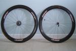 Roues zipp 303 boyaux roulements c�ramique