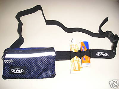 Ceinture PORTE DOSSARD avec POCHETTE zippe - NEUVE